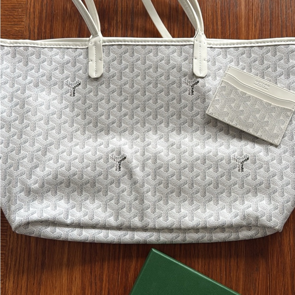 Elegant White Tote Bag